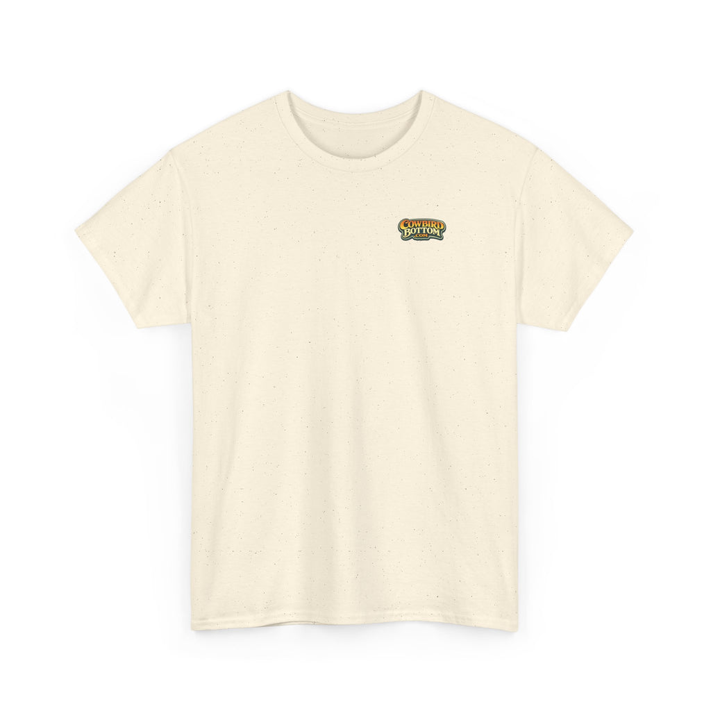 Fishing Photo Backprint Tee — Custom Shoreline Memory T‑Shirt