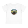 Cowbird Bottom Toddler Tee – Cute Fishing Adventure Graphic