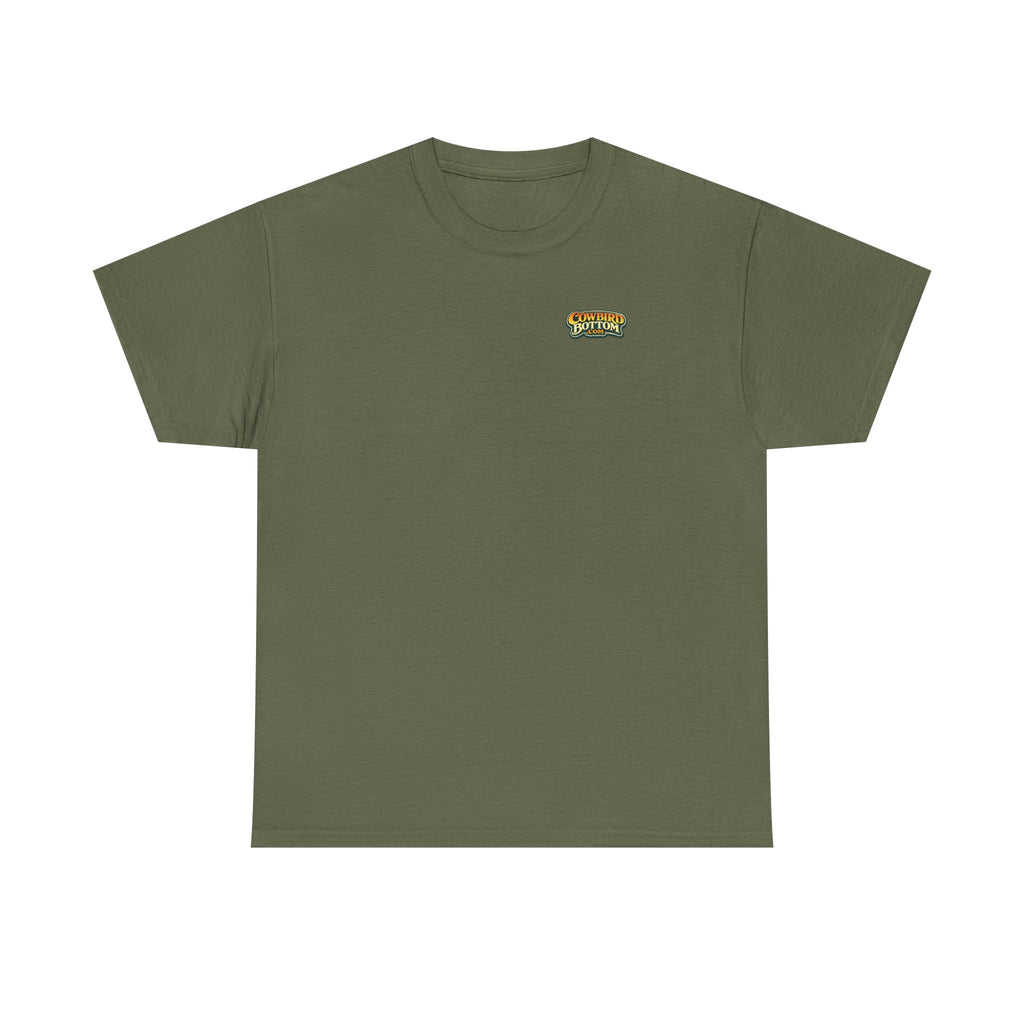 Fishing Photo Backprint Tee — Custom Shoreline Memory T‑Shirt