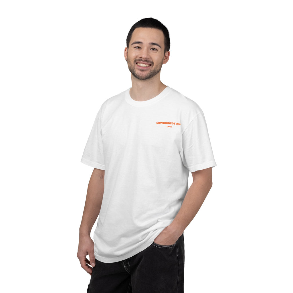 Fishing Sunset T-Shirt — Bass Silhouette with Anglers Graphic