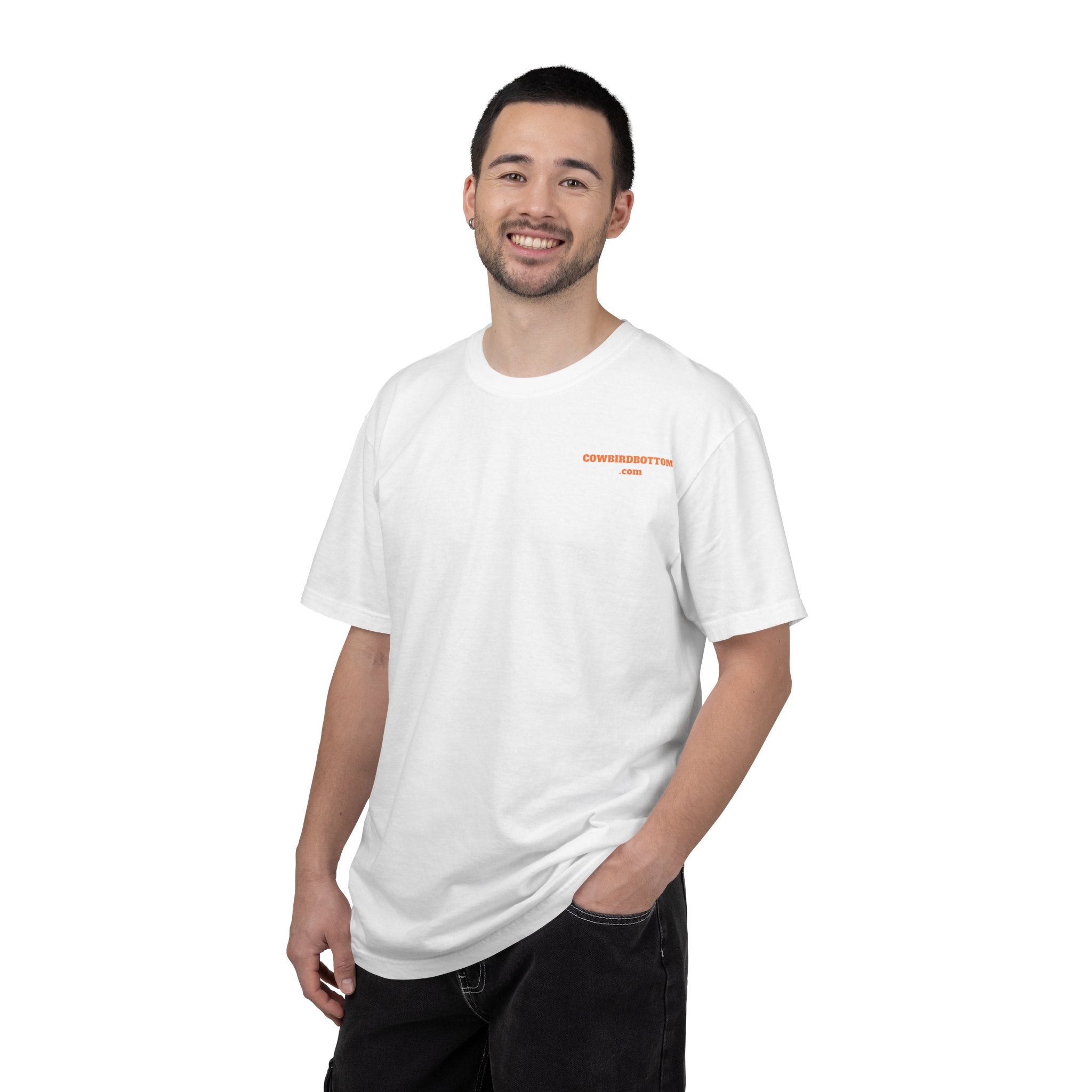 Fishing Sunset T-Shirt — Bass Silhouette with Anglers Graphic