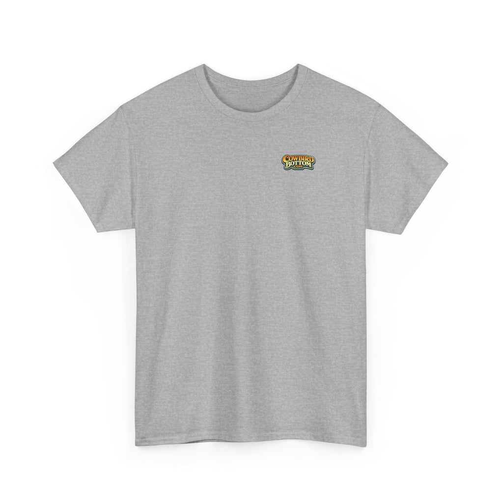 Fishing Photo Backprint Tee — Custom Shoreline Memory T‑Shirt