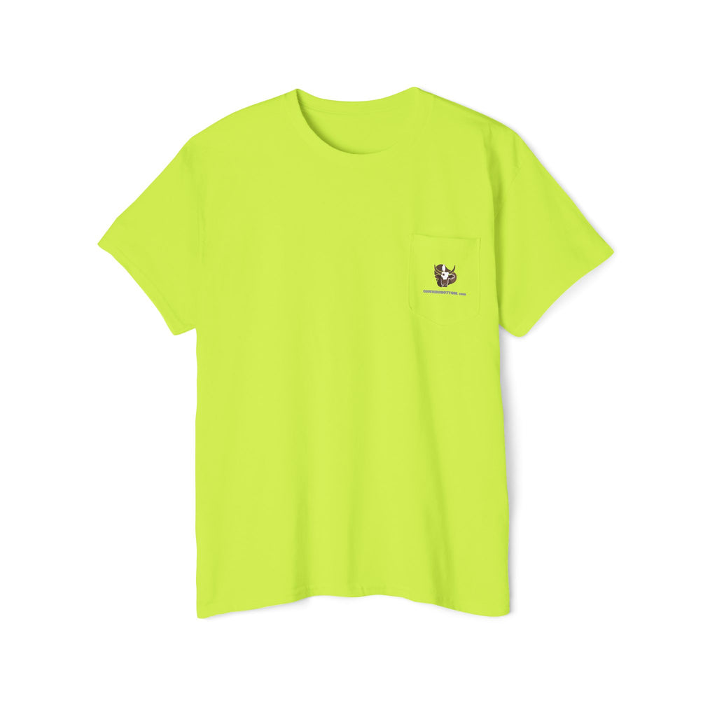 Safety wear Pocket Tee — 'We got your back'