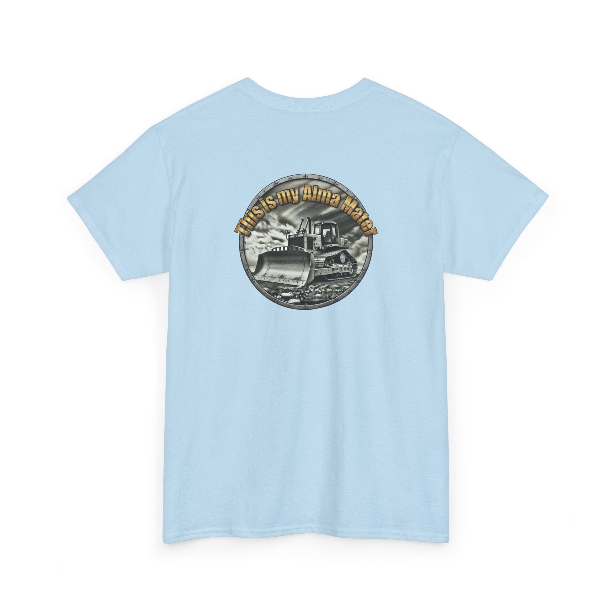 Bulldozer Crew Tee — Heavy Equipment Truck Graphic T-Shirt