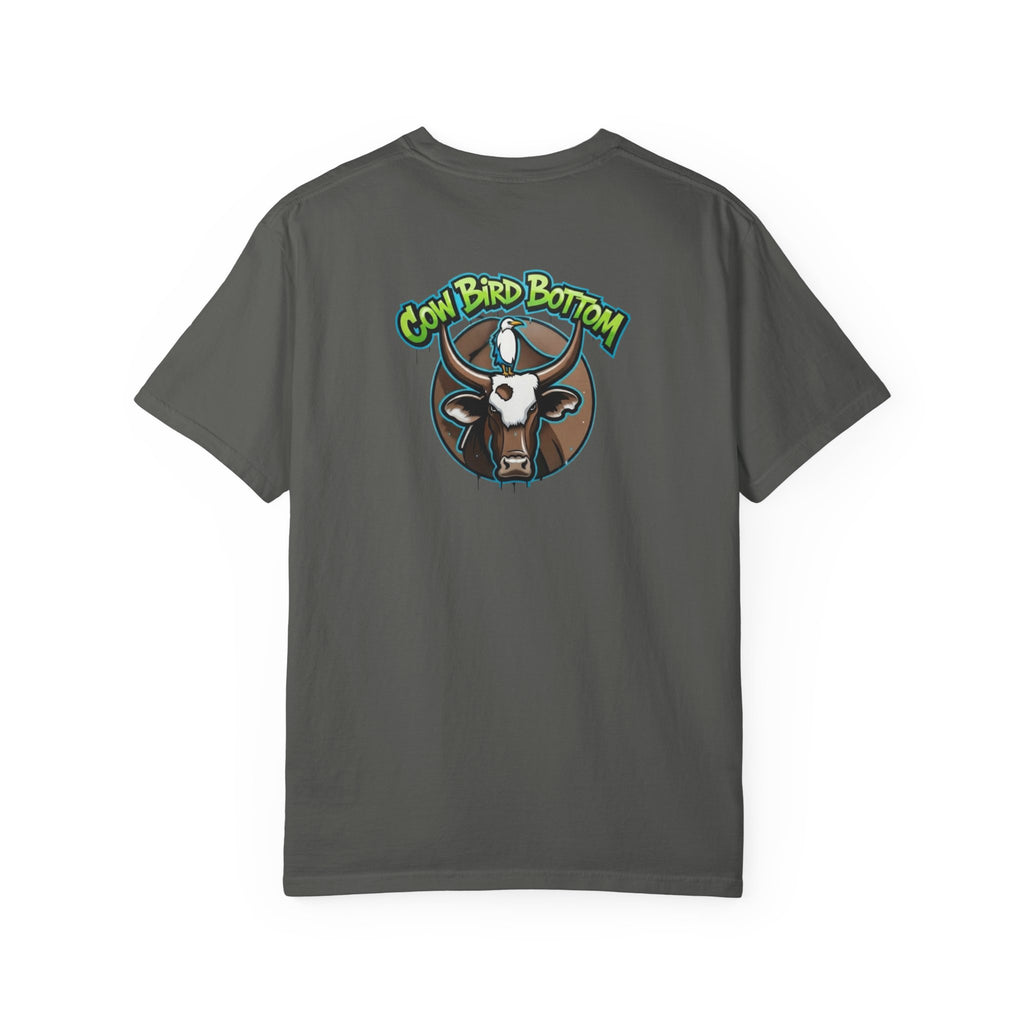 Cow Bird Bottom Logo T-Shirt — Cowbirdbottom.com Graphic Tee