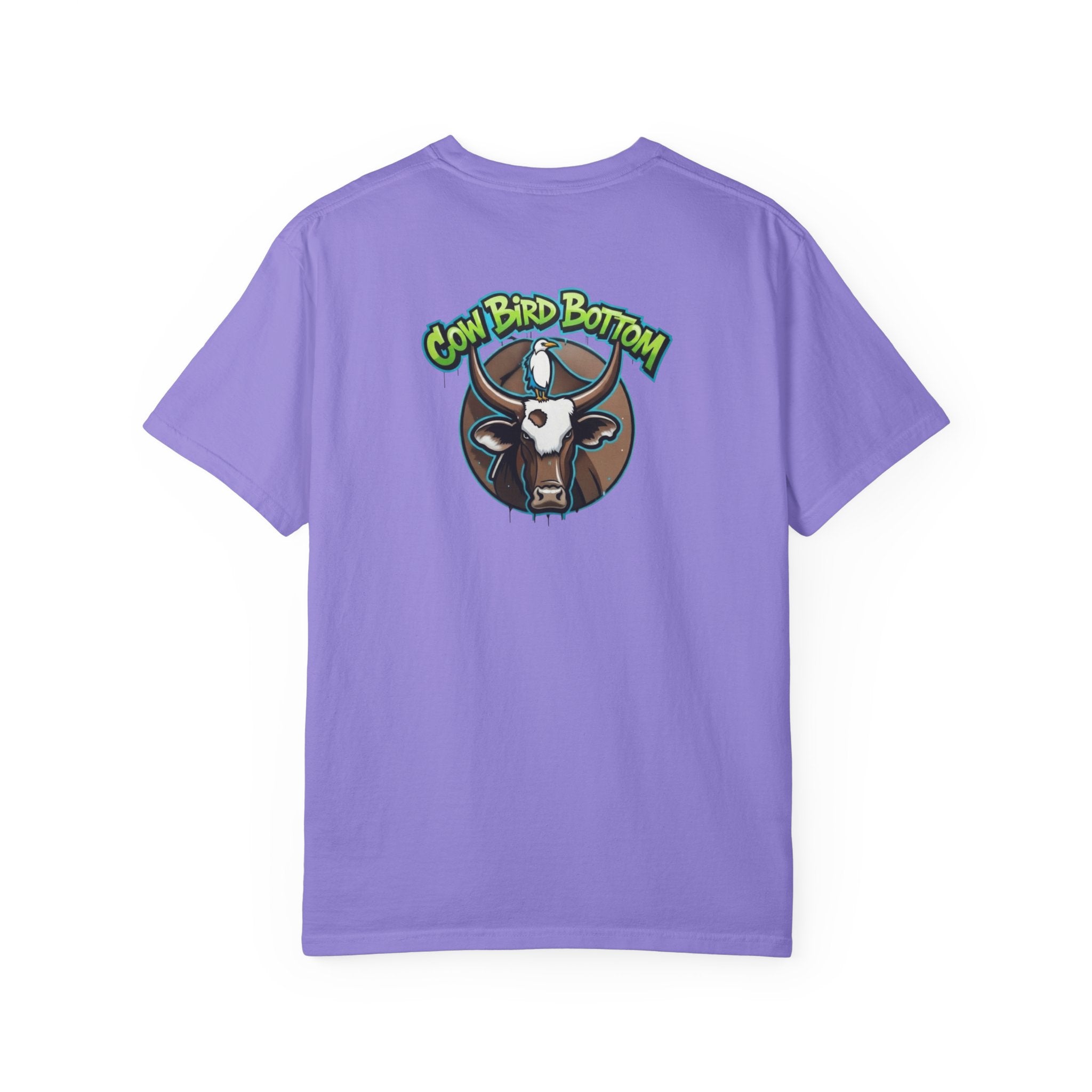 Cow Bird Bottom Logo T-Shirt — Cowbirdbottom.com Graphic Tee