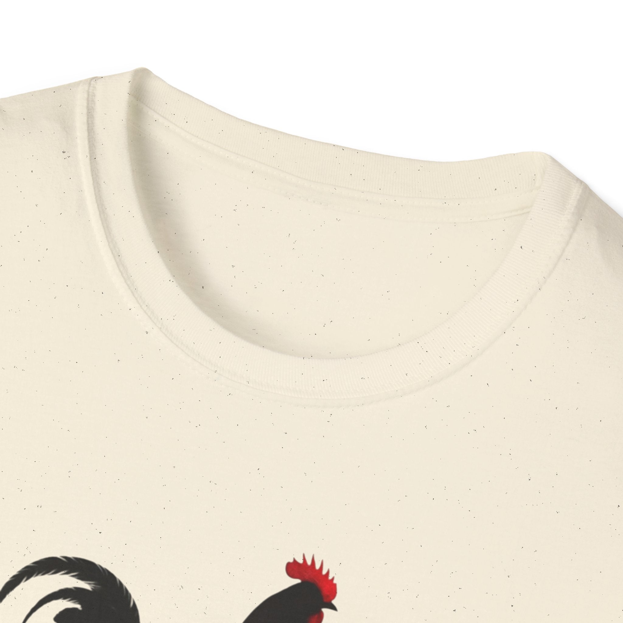Rooster Graphic T-Shirt — "Sanctified and Still Strutting" Christian Farmhouse Tee