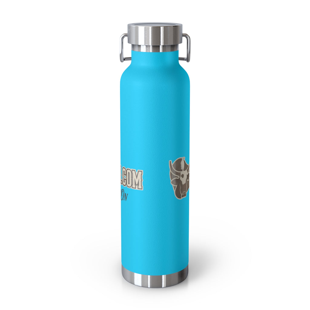 Cowbird Bottle 22oz Vacuum Insulated Water Bottle — 'Get Your Country On' Rustic Ranch Design