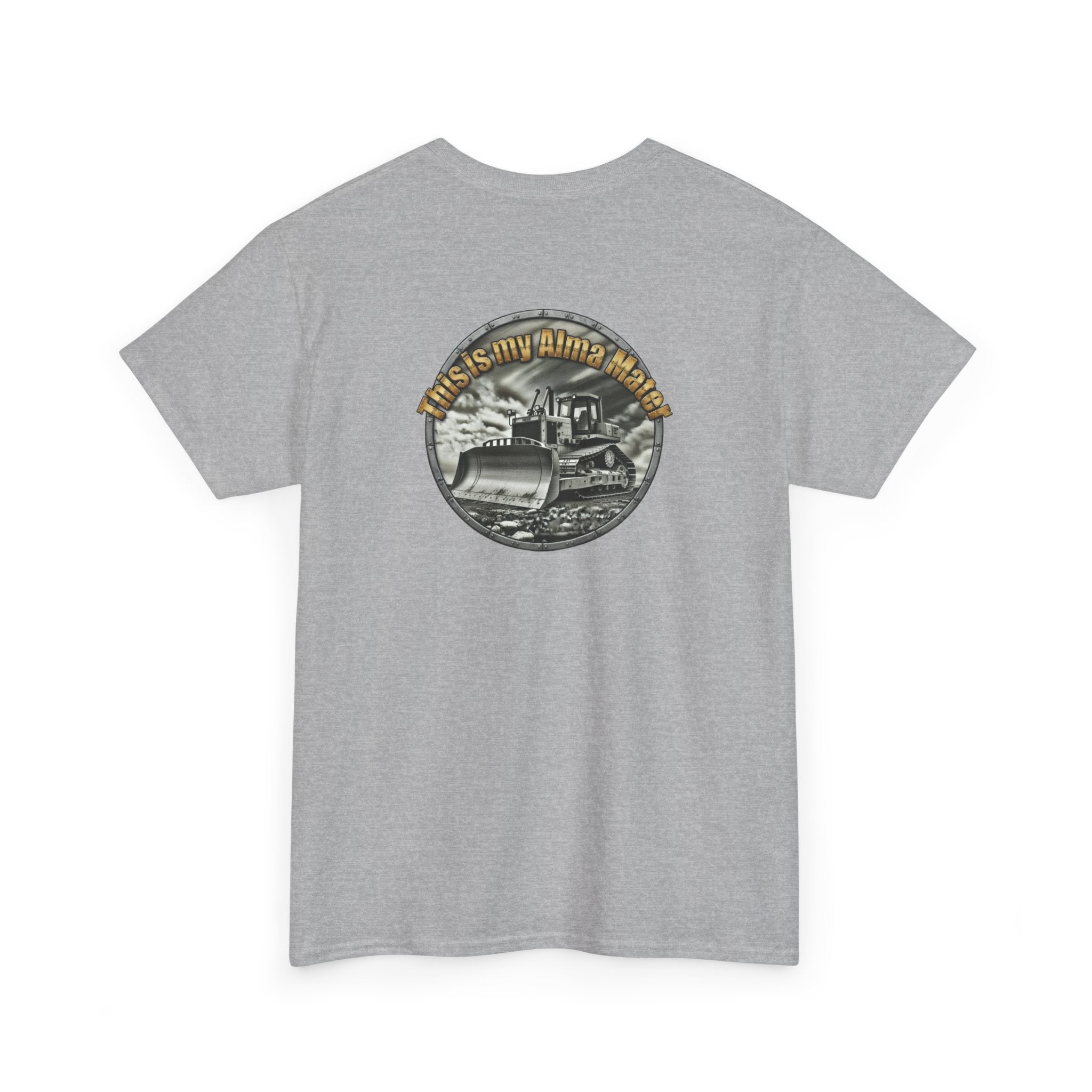 Bulldozer Crew Tee — Heavy Equipment Truck Graphic T-Shirt