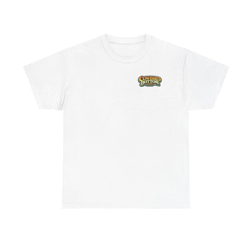 Bigfoot Silhouette Tee — "God is Great, Jesus is My Savior... and Bigfoot is Real" Christian Sasquatch T-Shirt