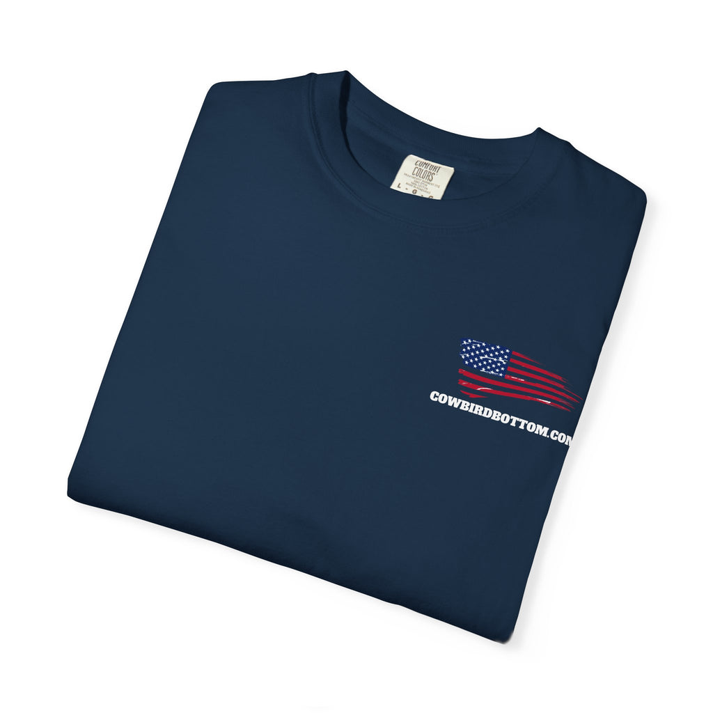 Support Our Troops T-Shirt — American Flag Military Tribute