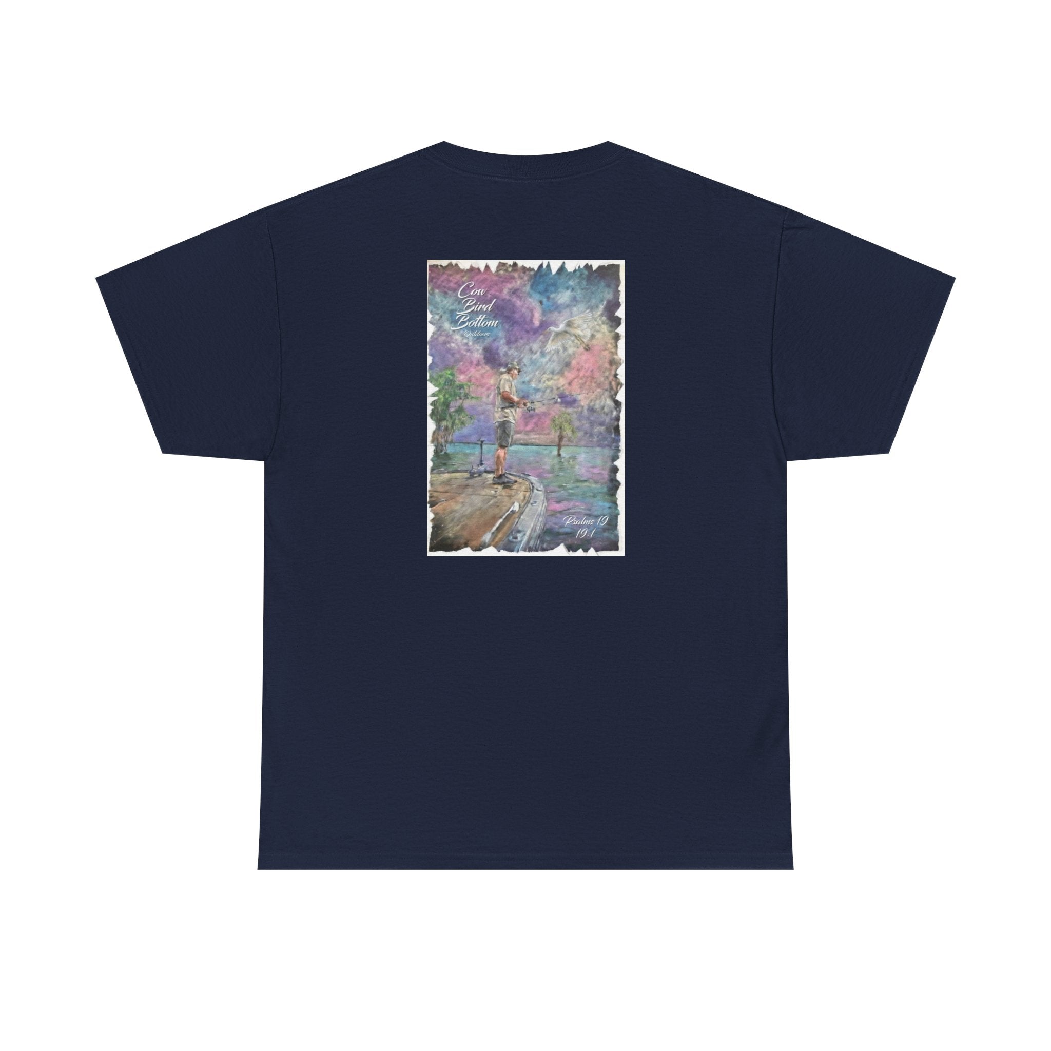 Scenic fishing Tee — 'Come Home to Yourself' Watercolor Graphic T-Shirt
