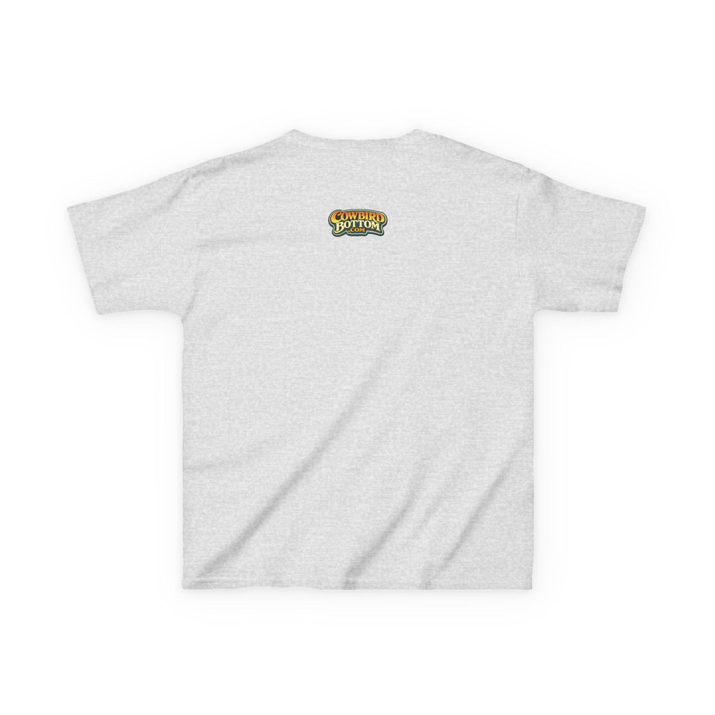 Kids Tee — "I Know a Guy" Cartoon Jesus Graphic