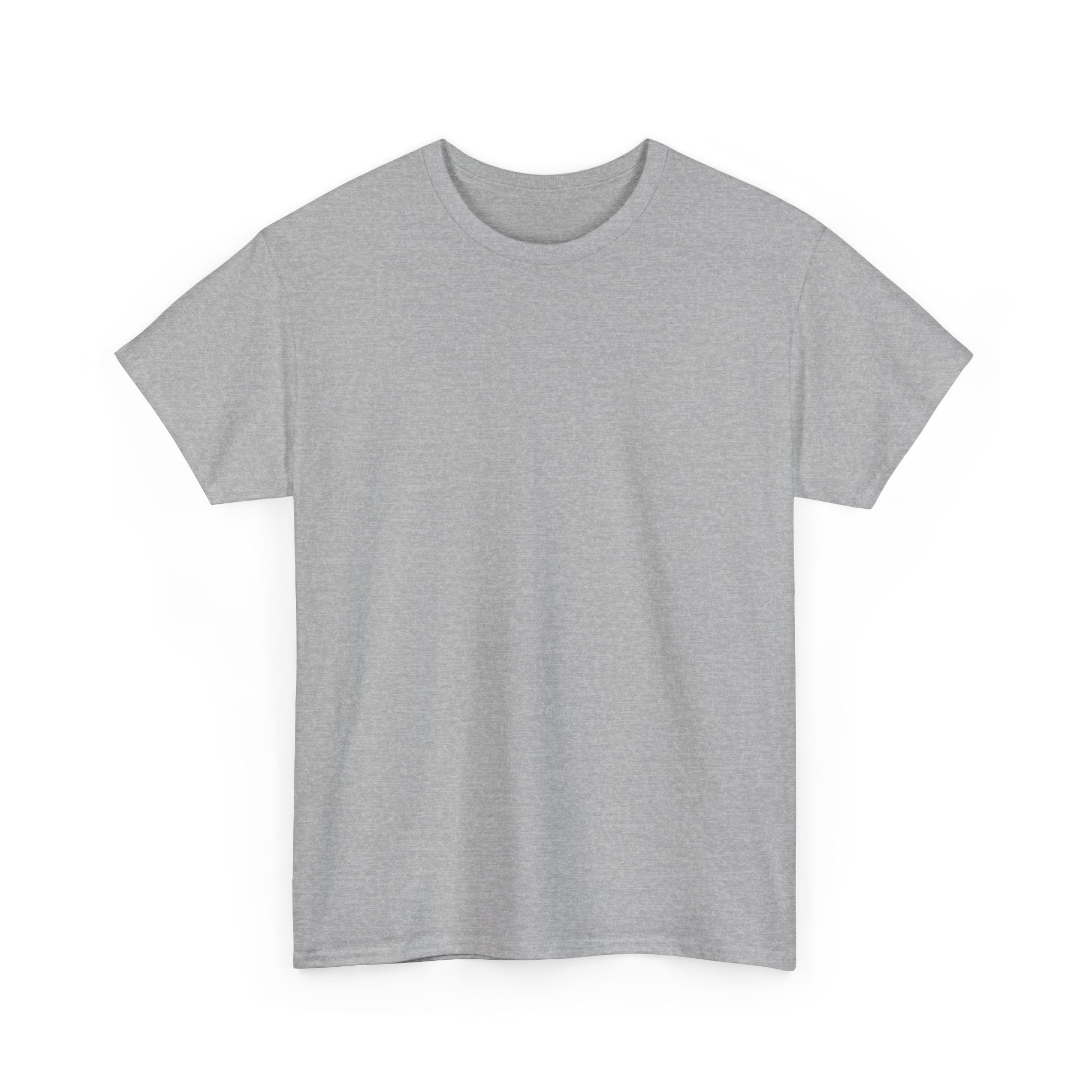 T-Shirt — Cow Bird Bottom tee orange tractor("If you mow it, they will come")