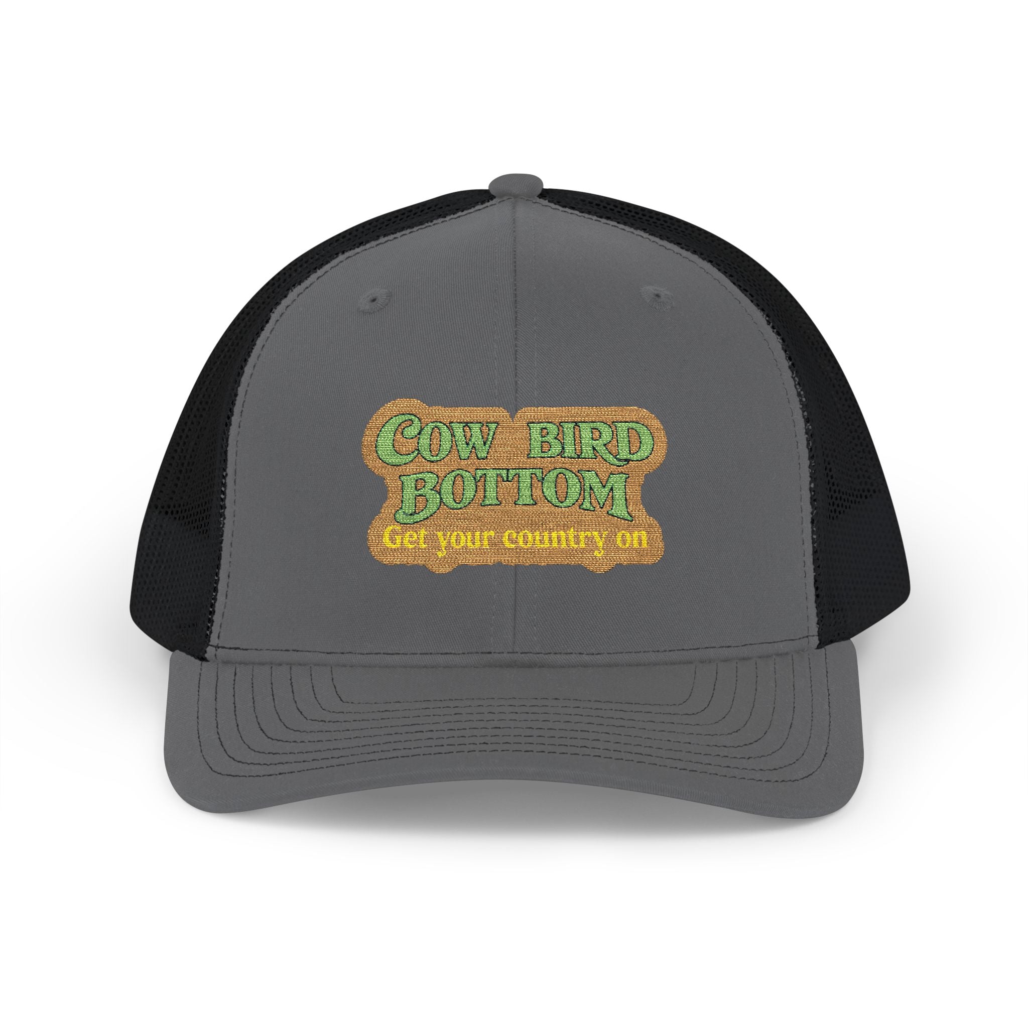 Richardson - 'Cow Bird Bottom'  Patch Snapback