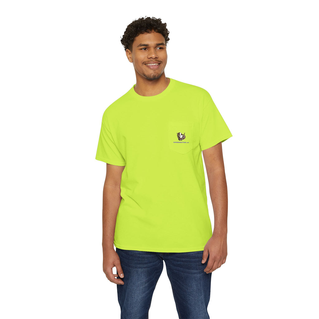 Safety wear Pocket Tee — 'We got your back'