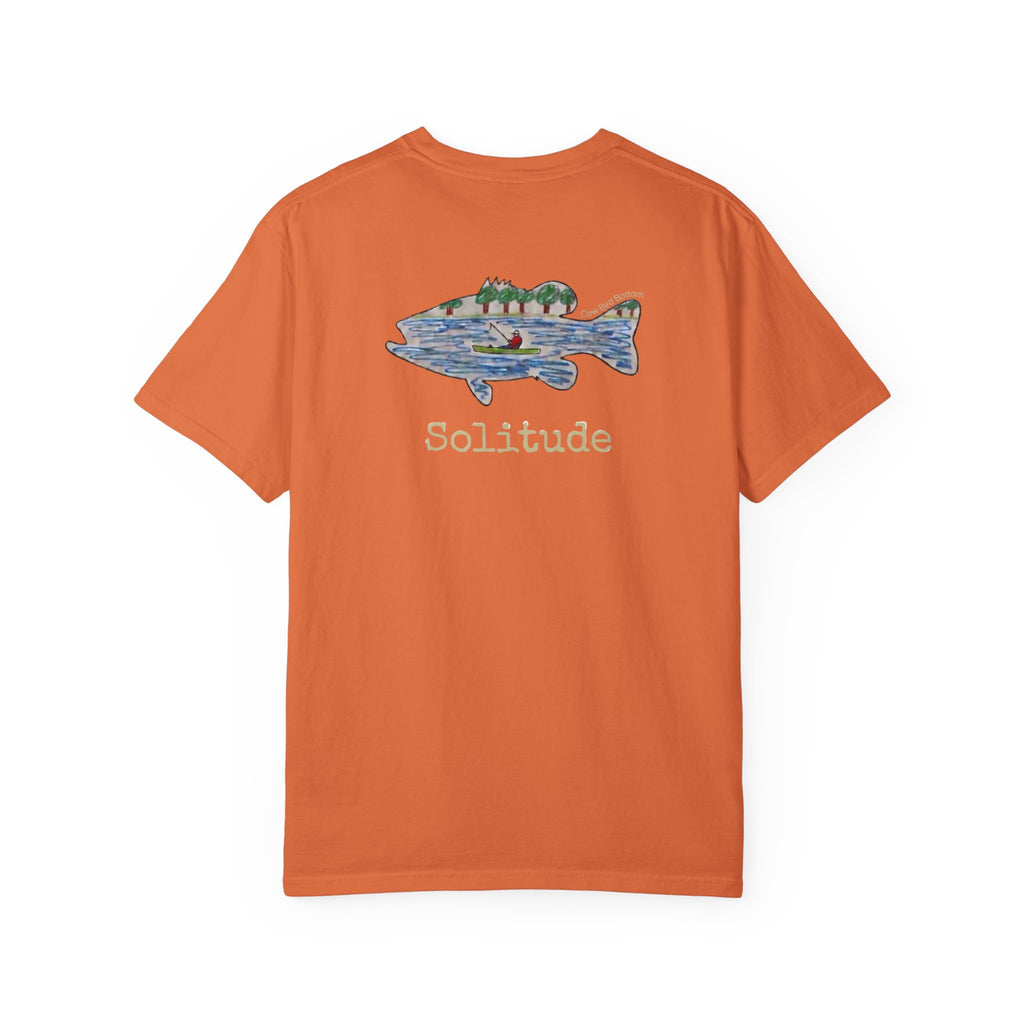 Solitude Fish Graphic T-Shirt — Outdoor Fishing Nature Tee