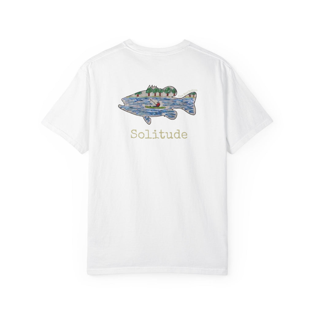 Solitude Fish Graphic T-Shirt — Outdoor Fishing Nature Tee