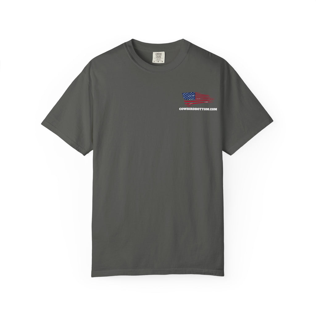 Support Our Troops T-Shirt — American Flag Military Tribute