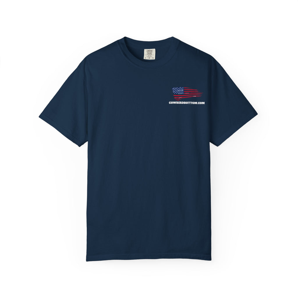 Support Our Troops T-Shirt — American Flag Military Tribute