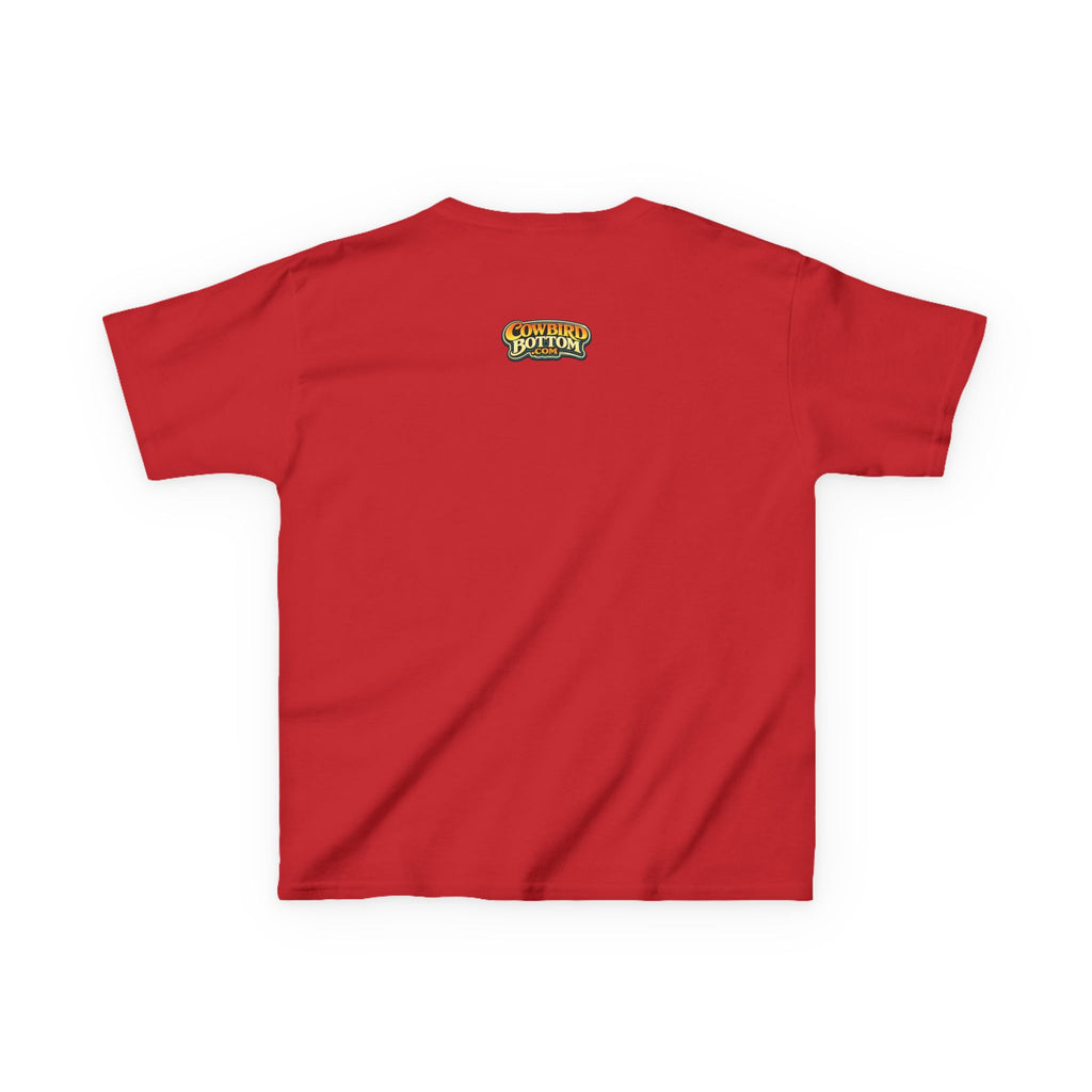 Kids Tee — "I Know a Guy" Cartoon Jesus Graphic