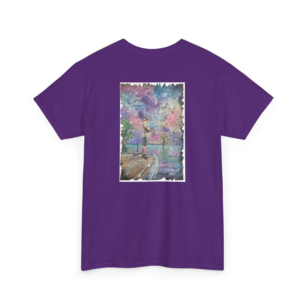 Scenic fishing Tee — 'Come Home to Yourself' Watercolor Graphic T-Shirt