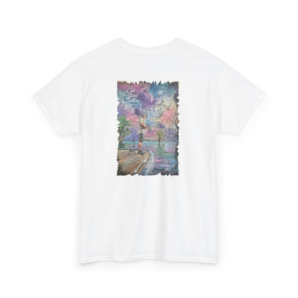 Scenic fishing Tee — 'Come Home to Yourself' Watercolor Graphic T-Shirt