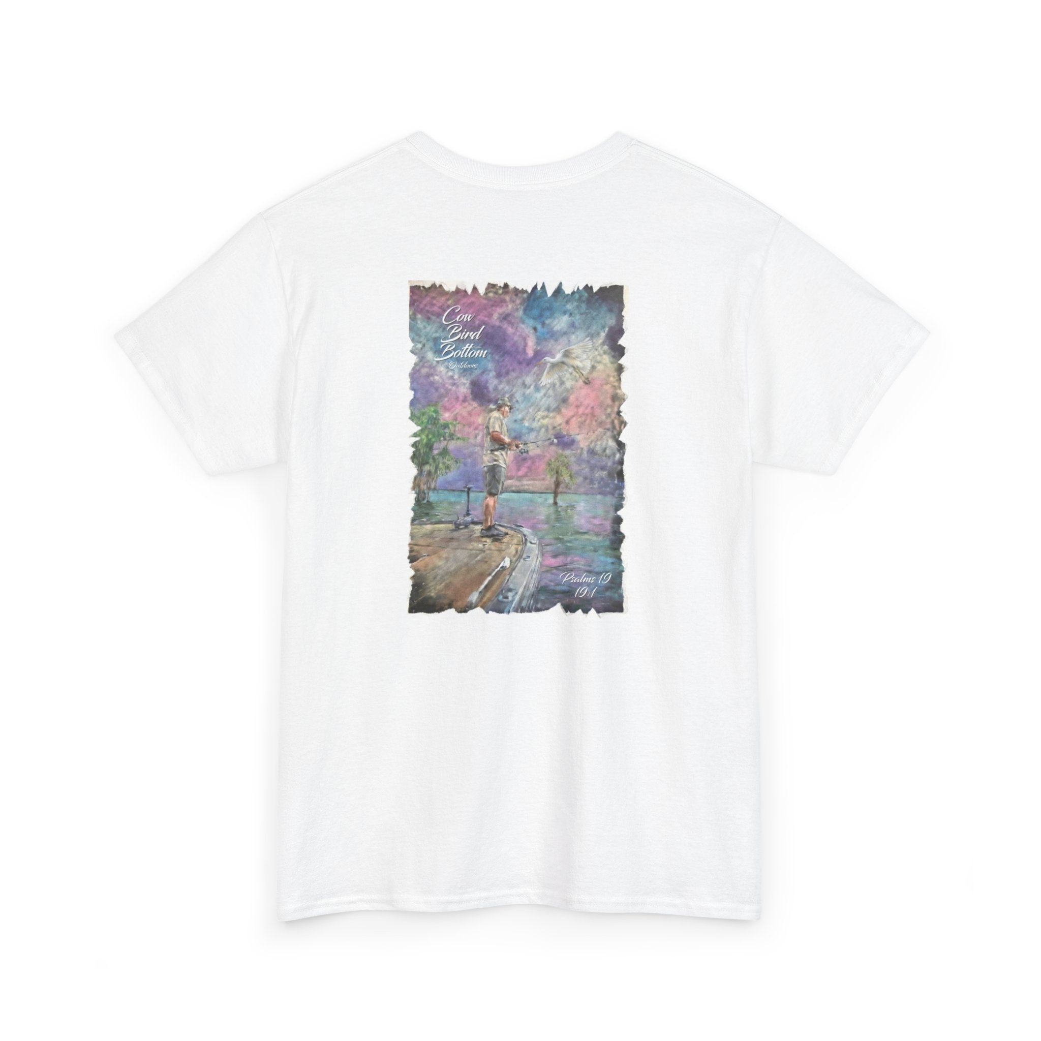 Scenic fishing Tee — 'Come Home to Yourself' Watercolor Graphic T-Shirt