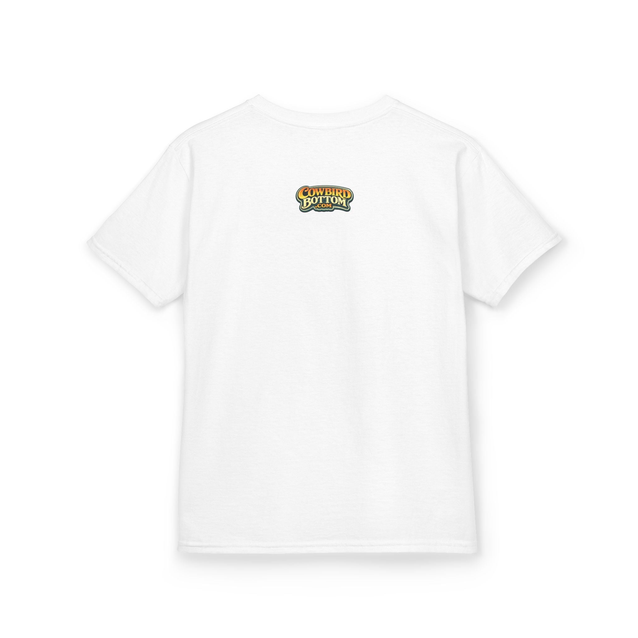 Kids Tee — "I Know a Guy" Cartoon Jesus Graphic