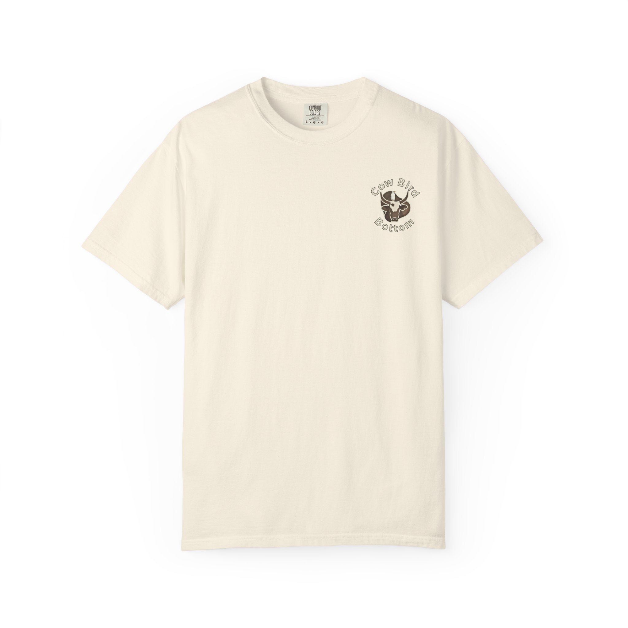 T-Shirt — "Southern Style" Cow Bird Bottom Graphic Tee