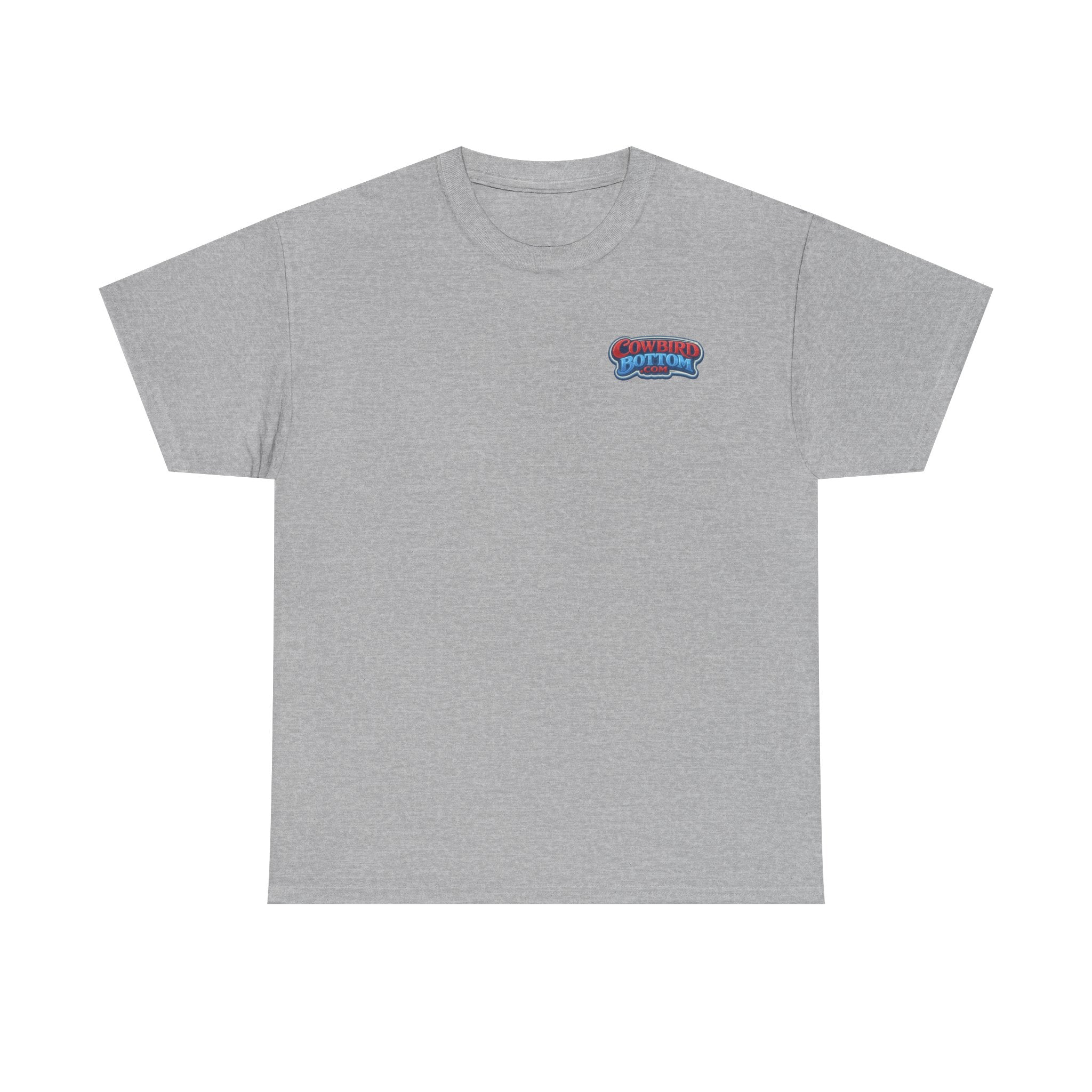 Excavator Logo T‑Shirt — Vintage Construction Crew Tee (Back Graphic: 'This Is My Alma Mater')