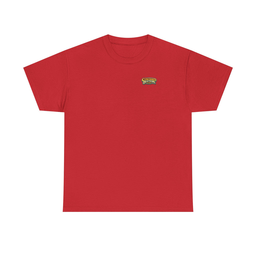 Fishing Photo Backprint Tee — Custom Shoreline Memory T‑Shirt