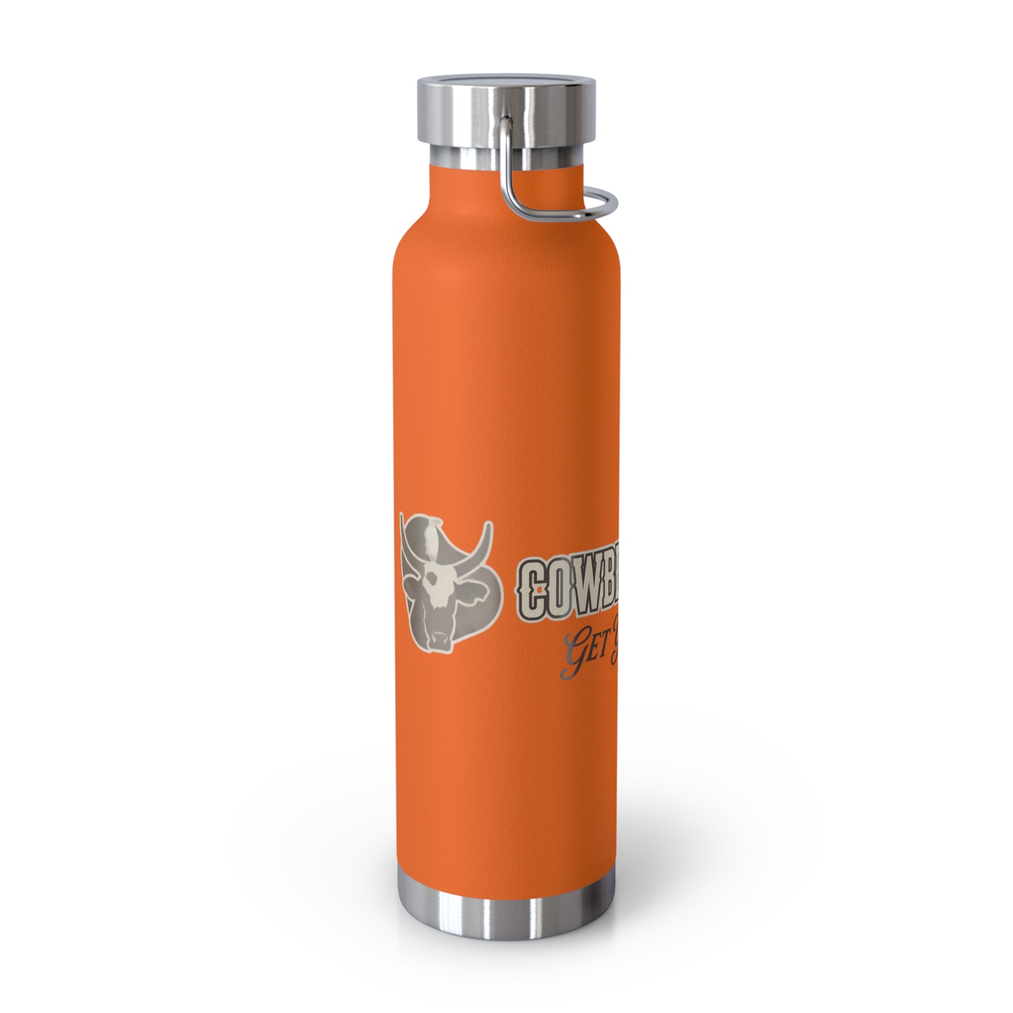 Cowbird Bottle 22oz Vacuum Insulated Water Bottle — 'Get Your Country On' Rustic Ranch Design