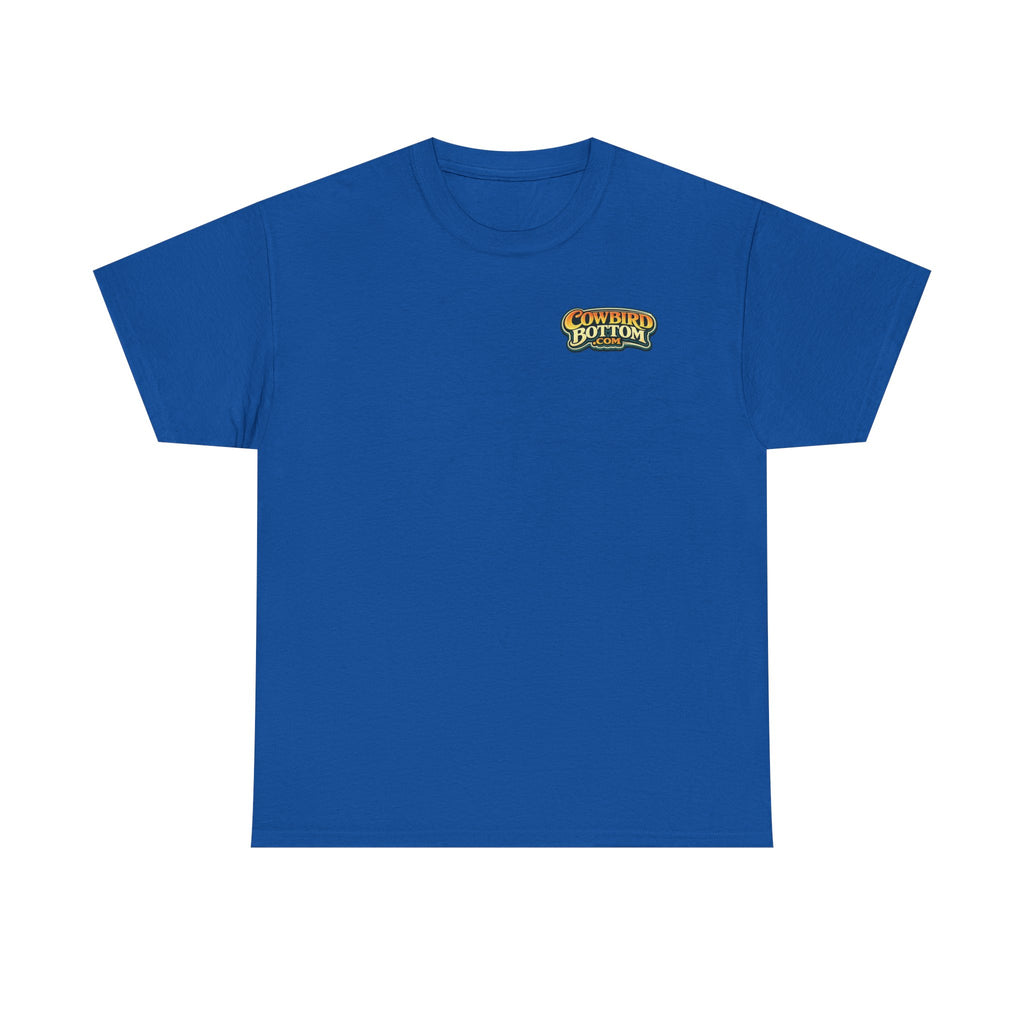 Bigfoot Silhouette Tee — "God is Great, Jesus is My Savior... and Bigfoot is Real" Christian Sasquatch T-Shirt