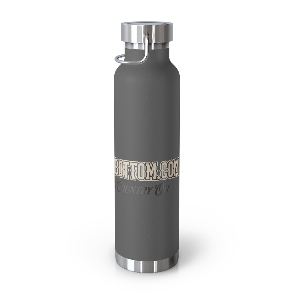 Cowbird Bottle 22oz Vacuum Insulated Water Bottle — 'Get Your Country On' Rustic Ranch Design