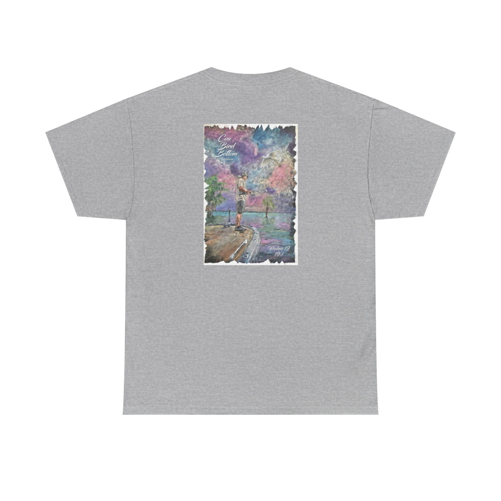 Scenic fishing Tee — 'Come Home to Yourself' Watercolor Graphic T-Shirt