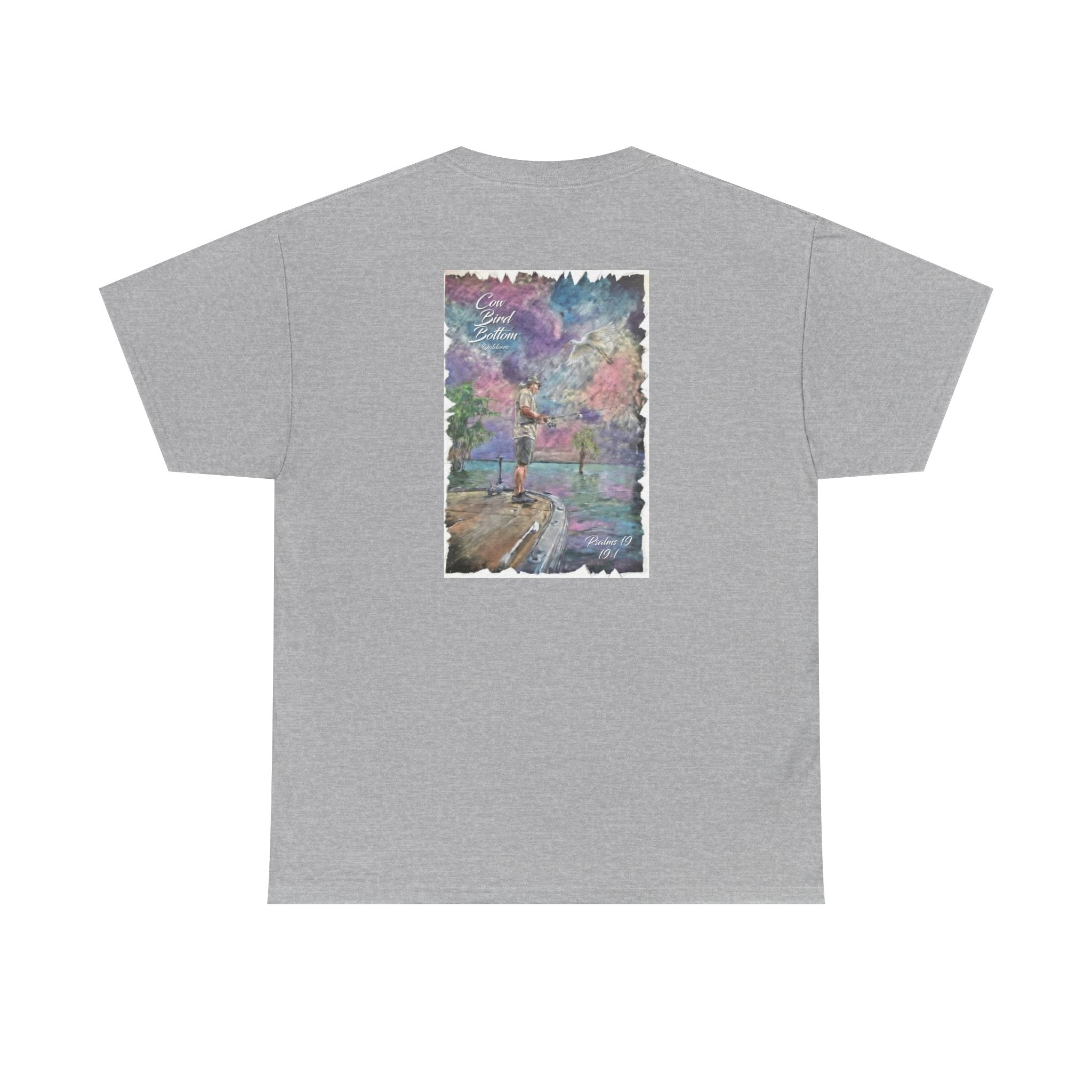 Scenic fishing Tee — 'Come Home to Yourself' Watercolor Graphic T-Shirt