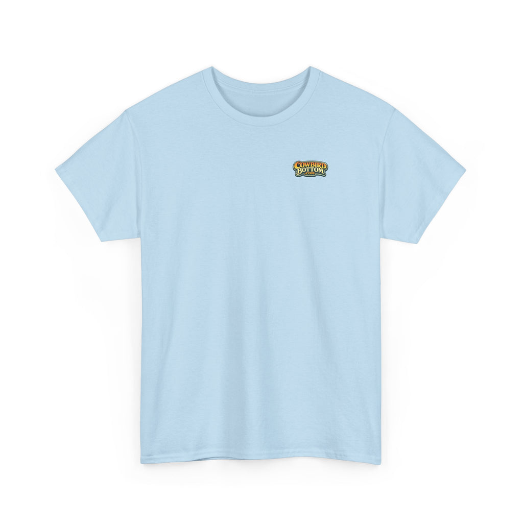 Fishing Photo Backprint Tee — Custom Shoreline Memory T‑Shirt