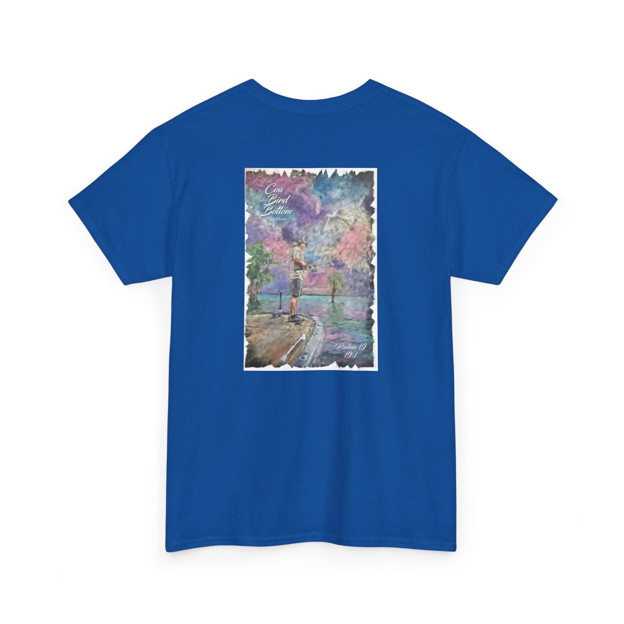 Scenic fishing Tee — 'Come Home to Yourself' Watercolor Graphic T-Shirt