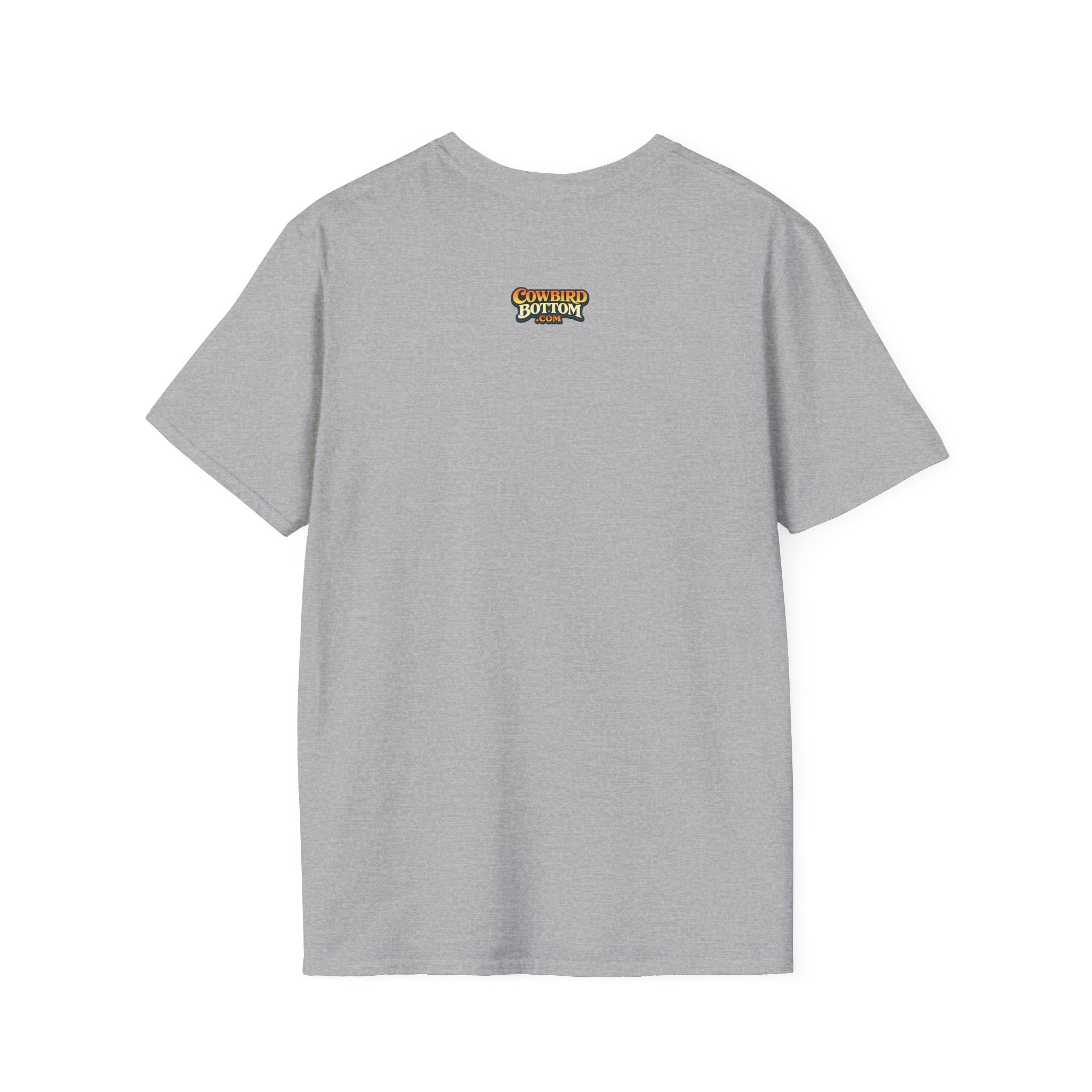 Rooster Graphic T-Shirt — "Sanctified and Still Strutting" Christian Farmhouse Tee