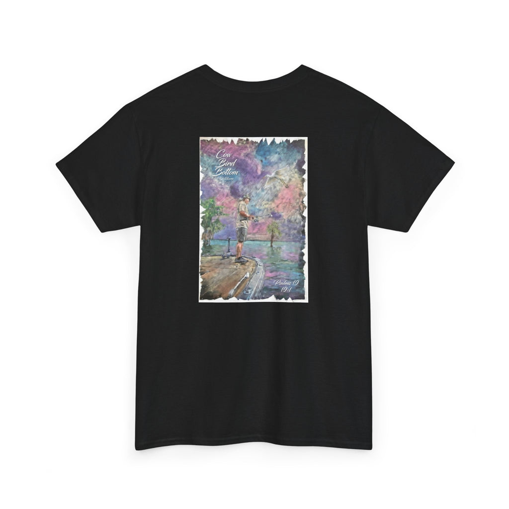 Scenic fishing Tee — 'Come Home to Yourself' Watercolor Graphic T-Shirt