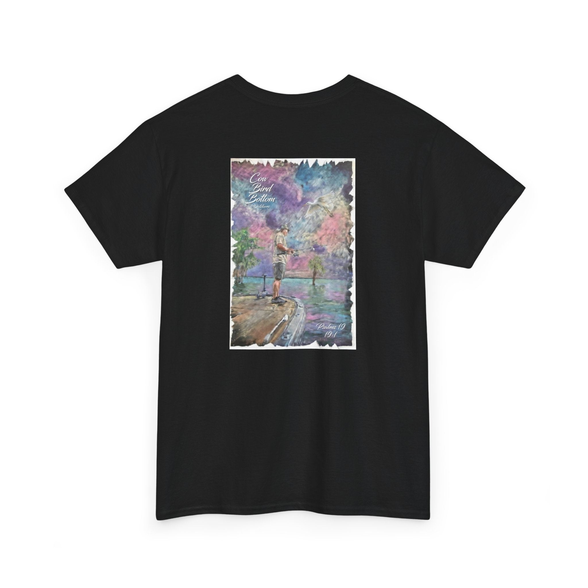 Scenic fishing Tee — 'Come Home to Yourself' Watercolor Graphic T-Shirt