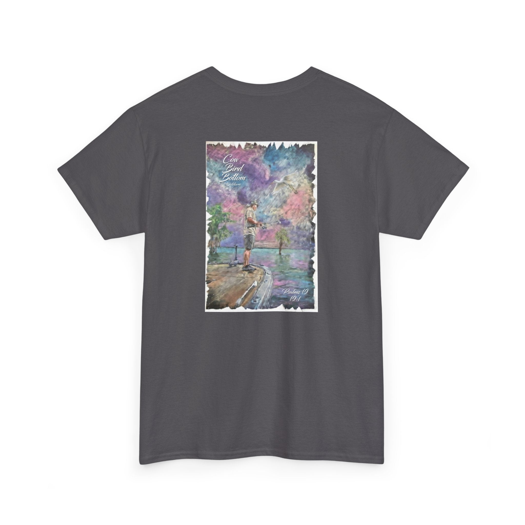 Scenic fishing Tee — 'Come Home to Yourself' Watercolor Graphic T-Shirt