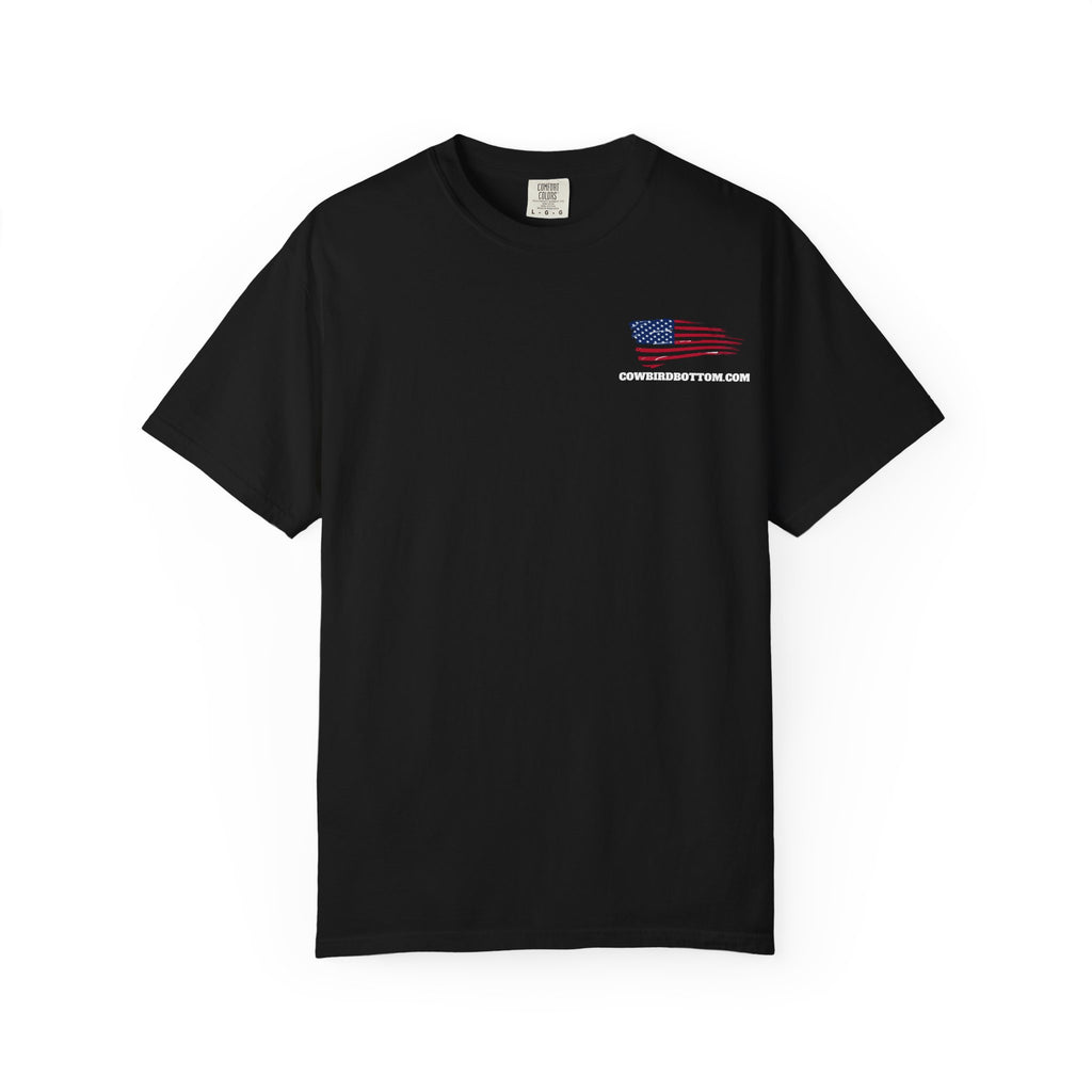 Support Our Troops T-Shirt — American Flag Military Tribute