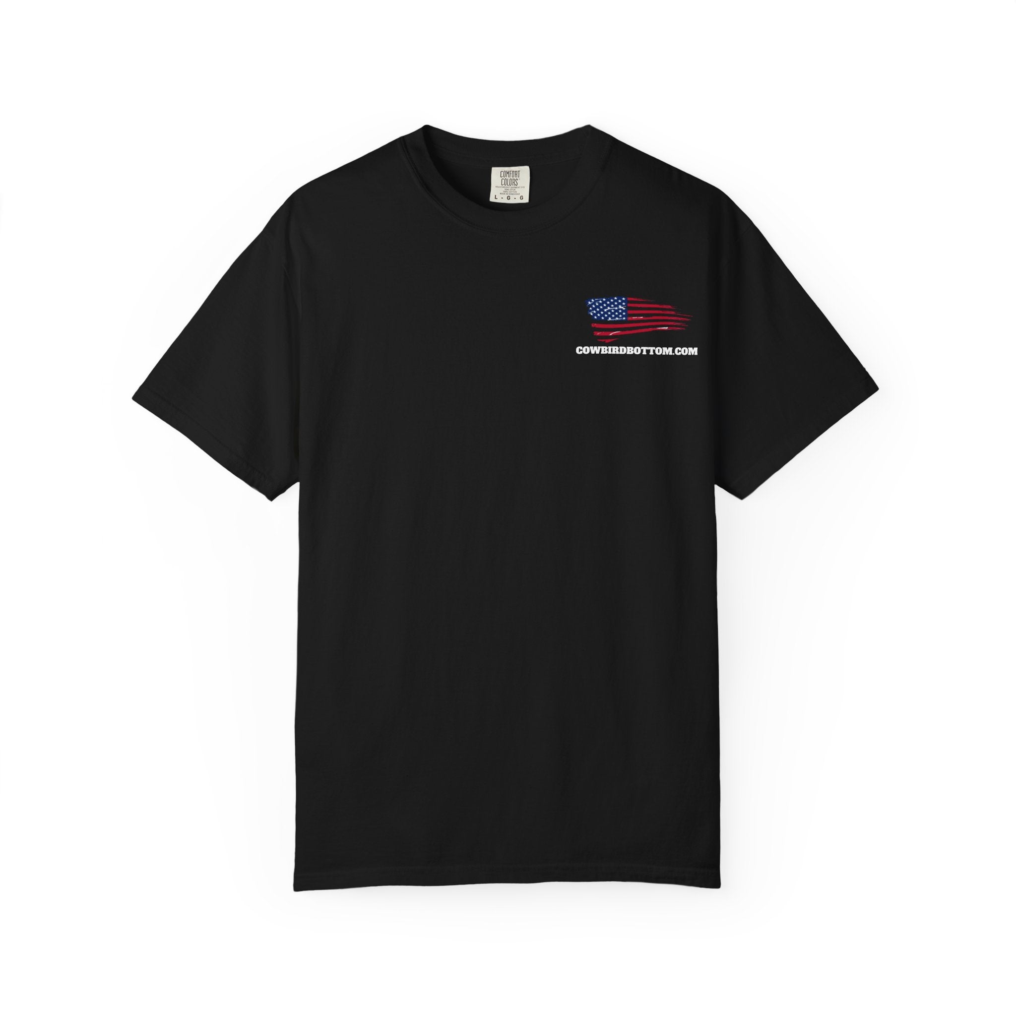 Support Our Troops T-Shirt — American Flag Military Tribute