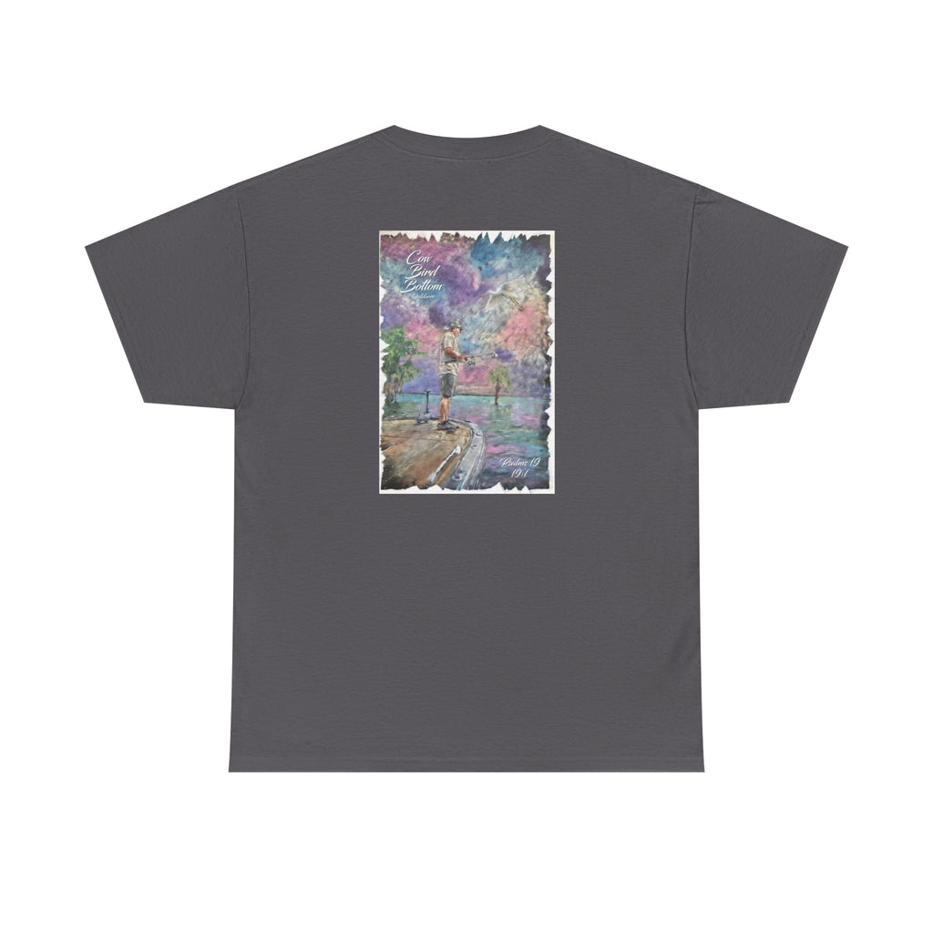Scenic fishing Tee — 'Come Home to Yourself' Watercolor Graphic T-Shirt