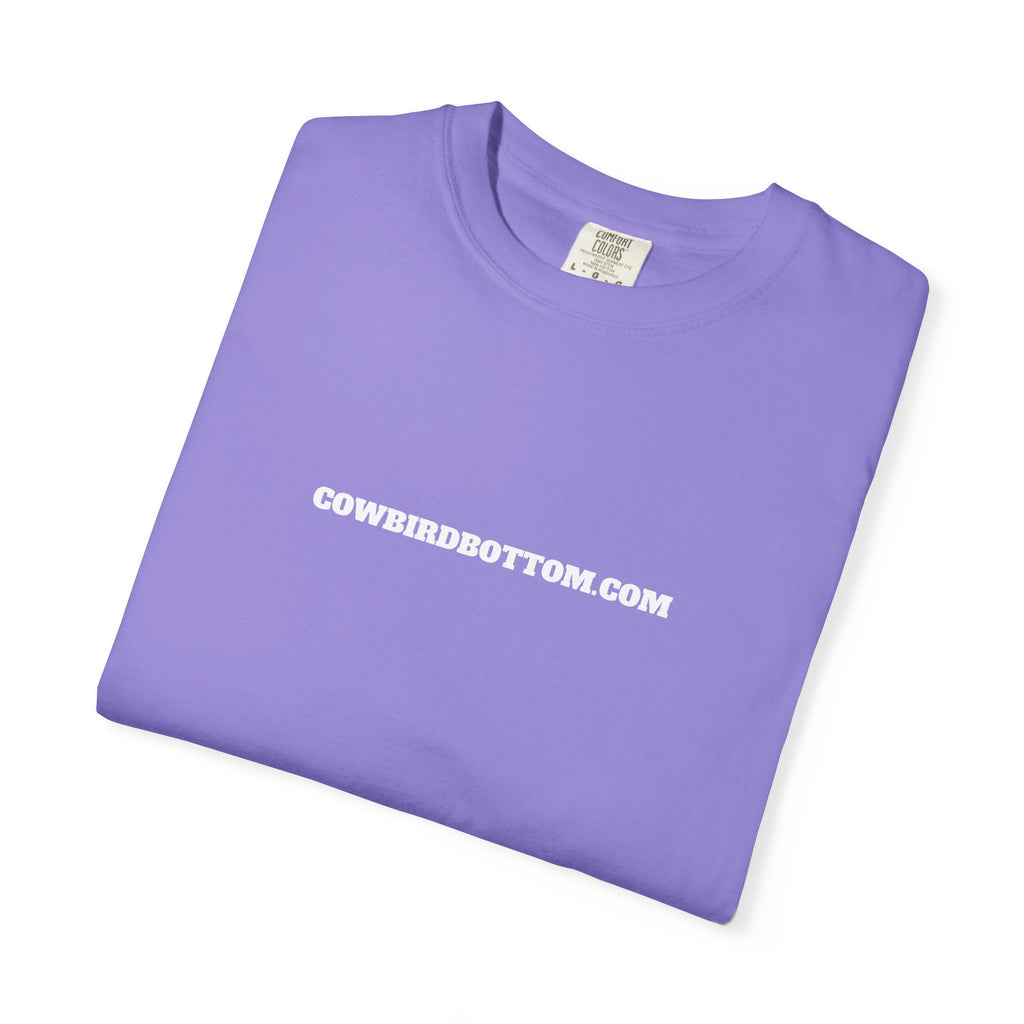 Cow Bird Bottom Logo T-Shirt — Cowbirdbottom.com Graphic Tee