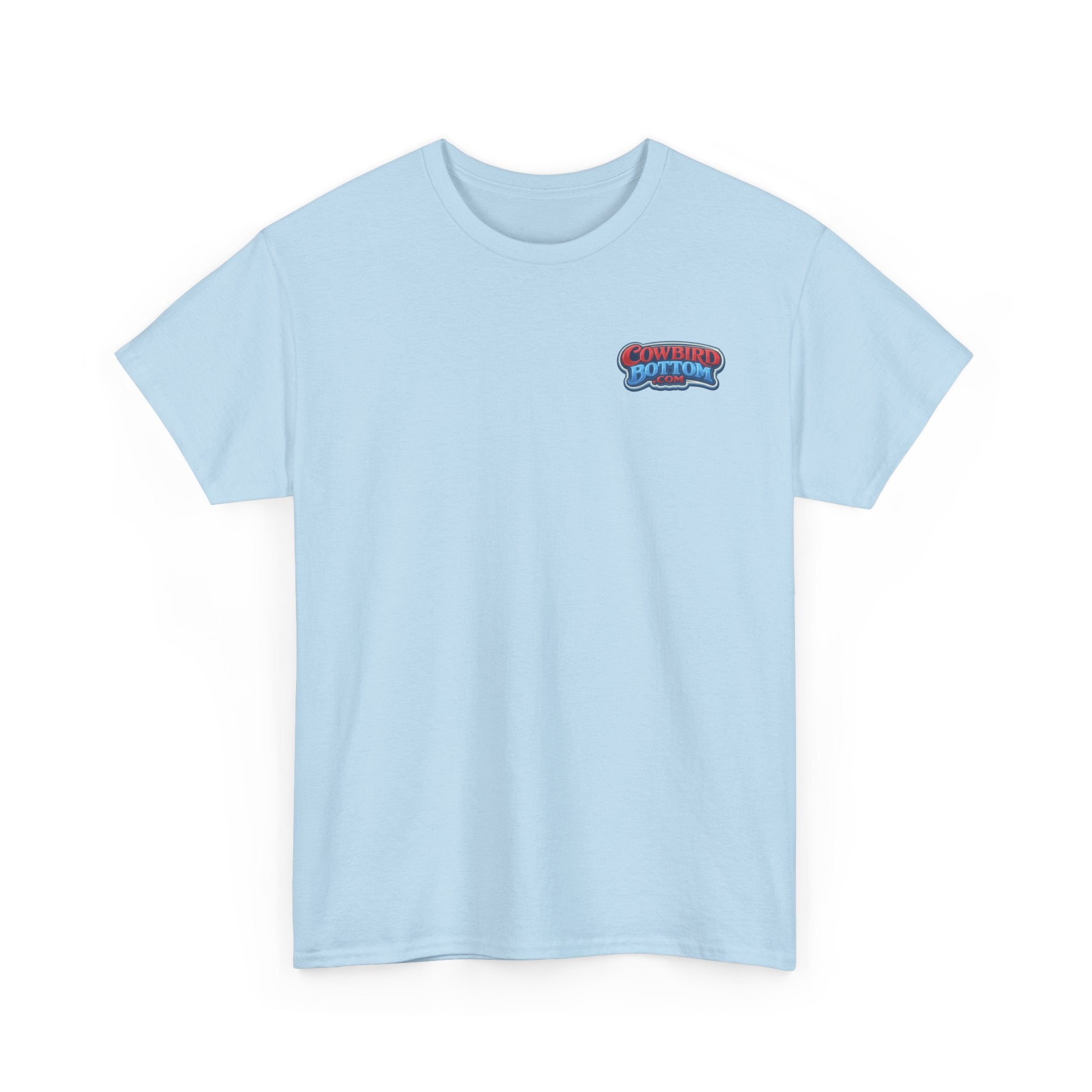 Excavator Logo T‑Shirt — Vintage Construction Crew Tee (Back Graphic: 'This Is My Alma Mater')
