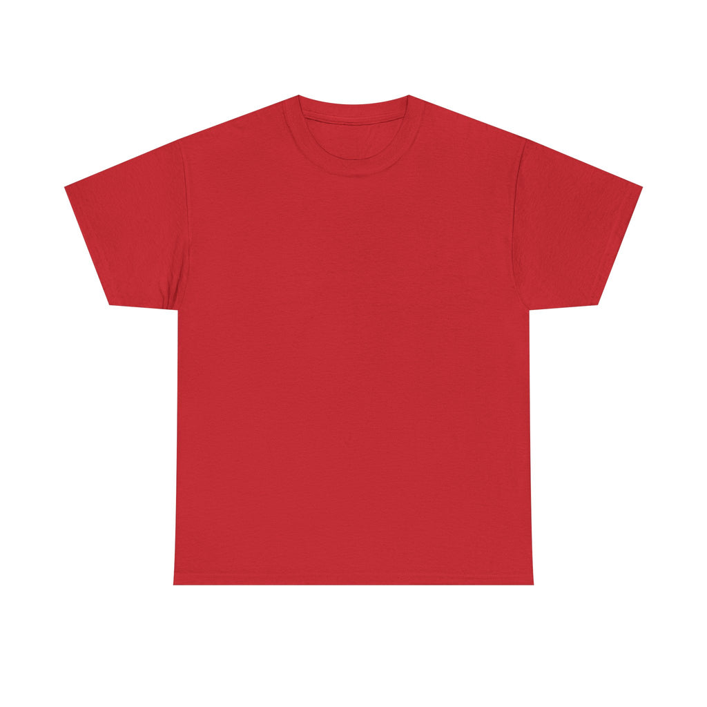 T-Shirt — Cow Bird Bottom tee orange tractor("If you mow it, they will come")