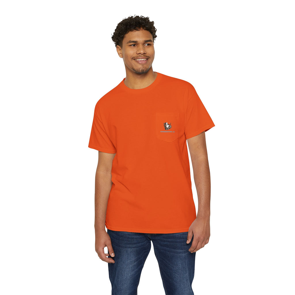 Safety wear Pocket Tee — 'We got your back'